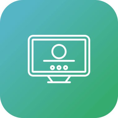 seo modern simgesinin vektör illüstrasyonu