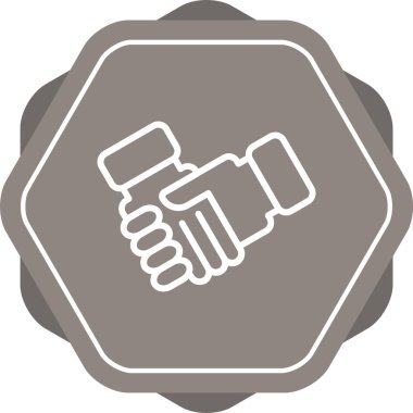 Tokalaşın. Web simgesi basit illüstrasyon