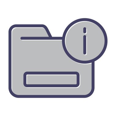 dosya dizini vektör illüstrasyonu