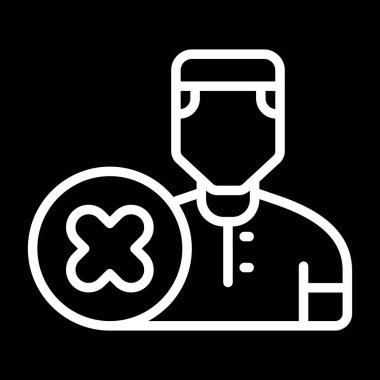 kullanıcı simgesi, vektör illüstrasyonu 