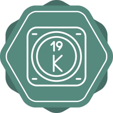 Bir b simgesinin vektör illüstrasyonu