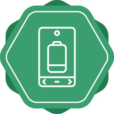 vektör cep telefon simgesi