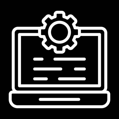 seo modern simgesinin vektör illüstrasyonu