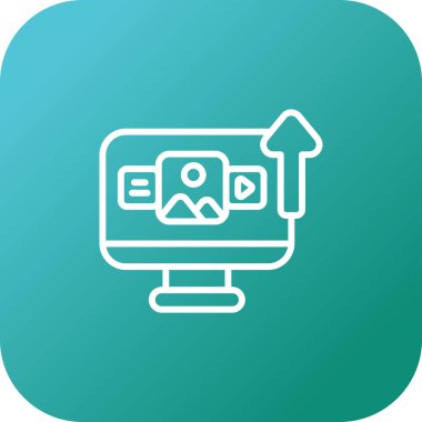 Kamera simgesinin vektör illüstrasyonu