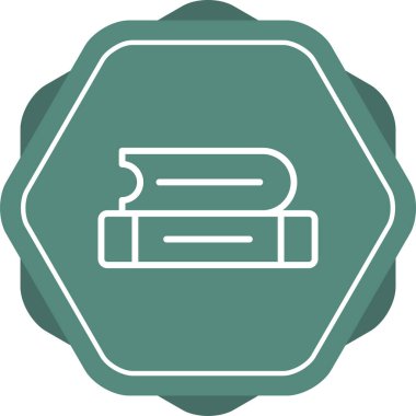 unique book vector line icon