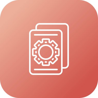 seo modern simgesinin vektör illüstrasyonu