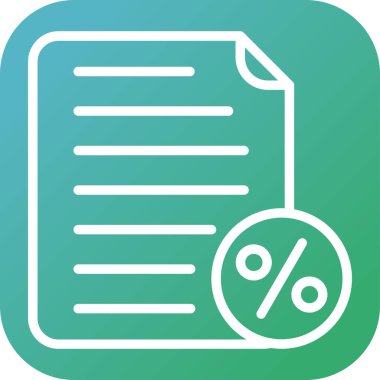 vektör raporlama simgesi, vektör illüstrasyonu