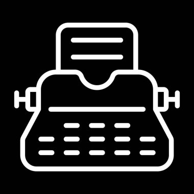 Takvim Glyph Vektör Simgesi Tasarımı