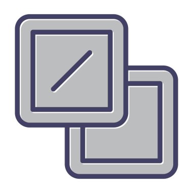 vector illustration of single isolated icon of camera