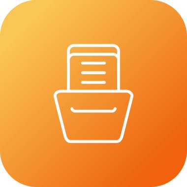 Bir pot simgesinin vektör illüstrasyonu