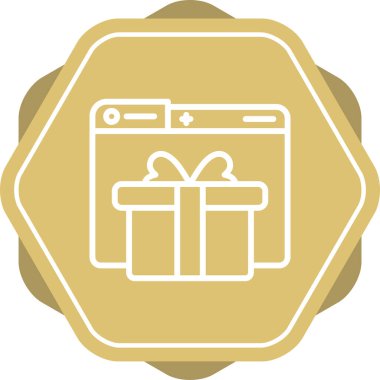 kutu simgesi vektör çizimi