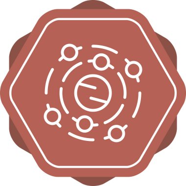 Kırmızı ve beyaz arkaplanın vektör çizimi