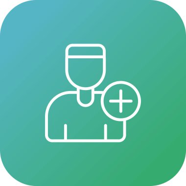 Doktor simgesi soyut grupta izole edildi