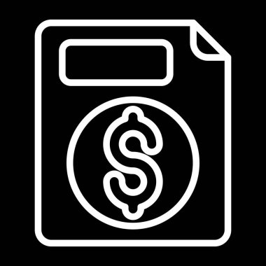 para simgesi vektör illüstrasyonu