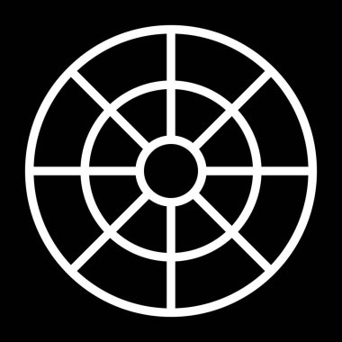 dünya simgesi, vektör illüstrasyonu