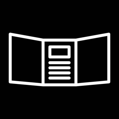 kitap simgesi vektör illüstrasyonu