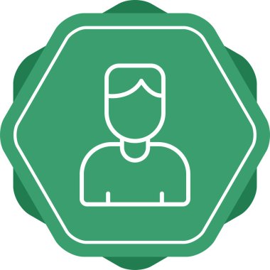 kullanıcı. Web simgesi basit tasarım