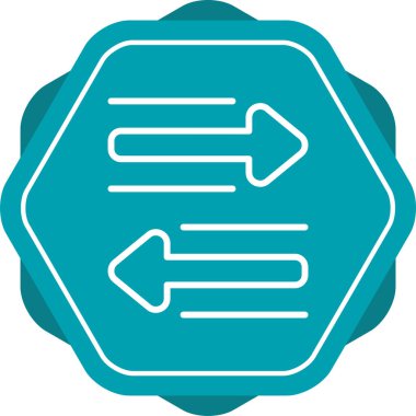 ok işareti simgesi, basit illüstrasyon