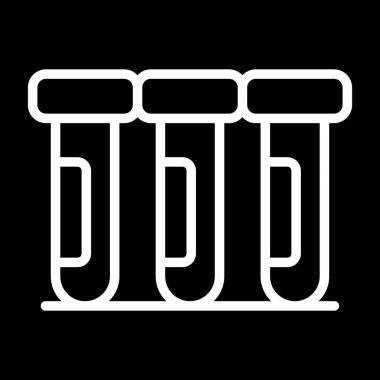 Bar ikonu. vektör biçimi yuvarlak açılı düz simge, siyah renk, beyaz arkaplan.