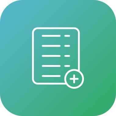 Belge simgesi soyut bir grupta izole edildi