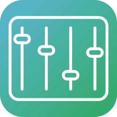 Benzersiz Baküs vektör simgesi