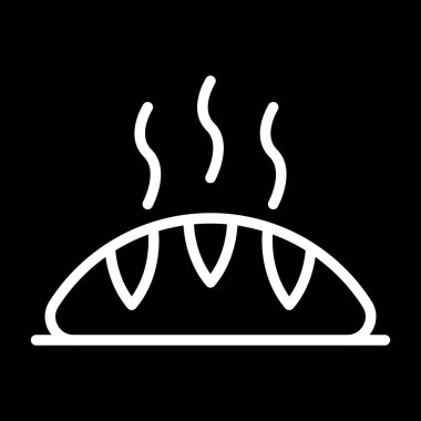 taslak biçiminde sıcak sıcak simge