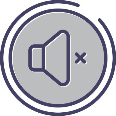 Ses simgesinin vektör illüstrasyonu