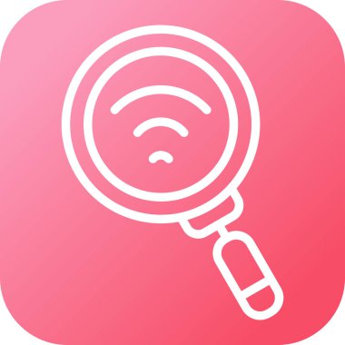 WiFi Analiz Ağı vektör çizimi