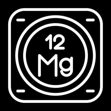 Kimyasal ve kimyasal ikonun vektör çizimi