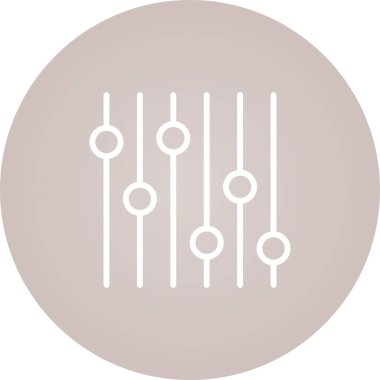 İnsansız hava aracının modern bir simgesinin vektör çizimi