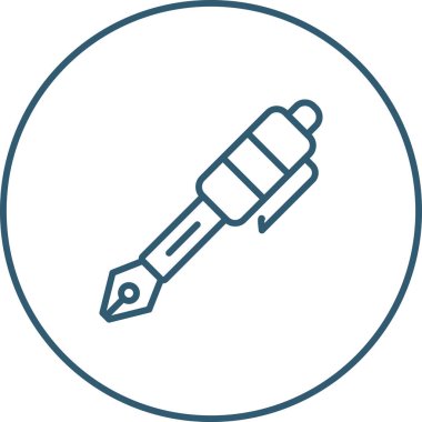 kalem simgesi vektör illüstrasyonu