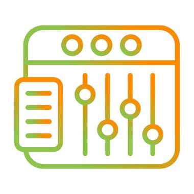 seo modern simgesinin vektör illüstrasyonu