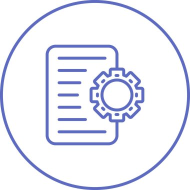 dosya simgesi, vektör illüstrasyonu 