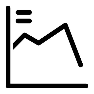 grafik ikonu vektör illüstrasyonu