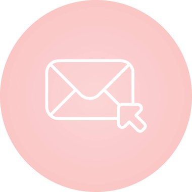 zarf web simgesi vektör illüstrasyonu 