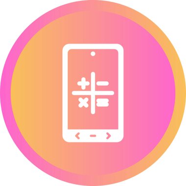 Vektör Mobil simge illüstrasyonu