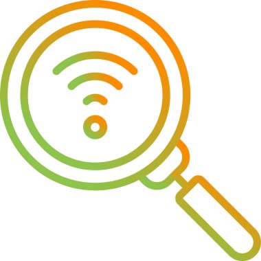 wifi simgesi vektör illüstrasyonu