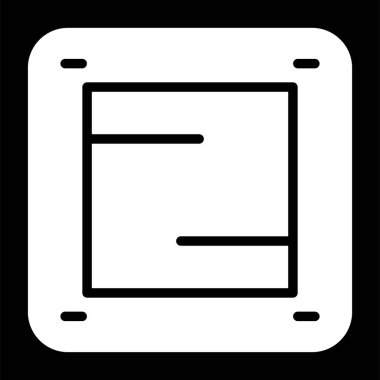 Seo simgesinin vektör illüstrasyonu