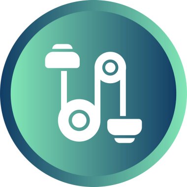 Modern b 'nin vektör illüstrasyonu eksik simgesi