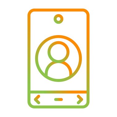 Cep telefonu vektör çizimi