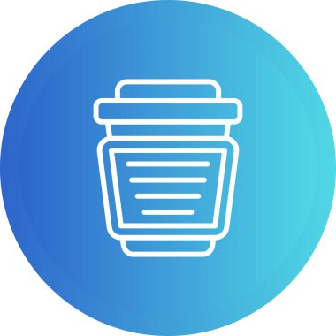 Geri dönüşüm kutusu simgesi, vektör tasarımı