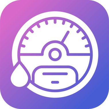 Araba hız göstergesi. Web simgesi