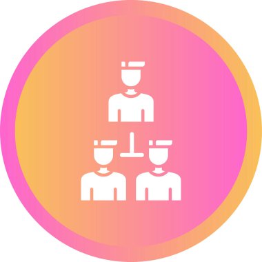 Polis ikonunun vektör illüstrasyonu