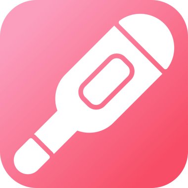 termometre ağ simgesi vektör çizimi