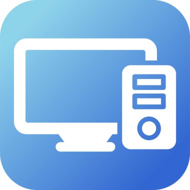 Bilgisayar Vektörü Şekil Simgesi Tasarımı