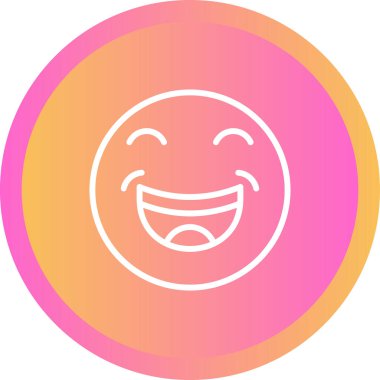 Web 'iniz için vektör emoji simgesi