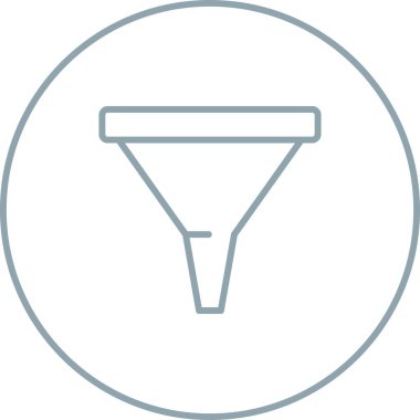 Web simgesi vektör illüstrasyonu filtreleniyor