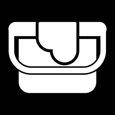 Gıda simgesinin vektör illüstrasyonu