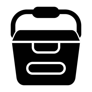 Çöp kutusu vektör illüstrasyonuName