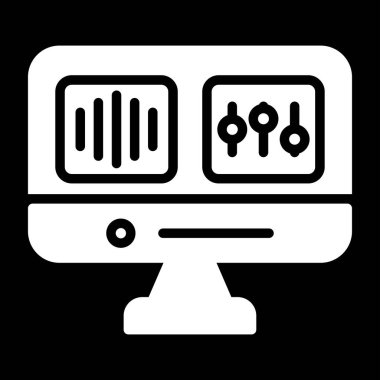 seo modern simgesinin vektör illüstrasyonu